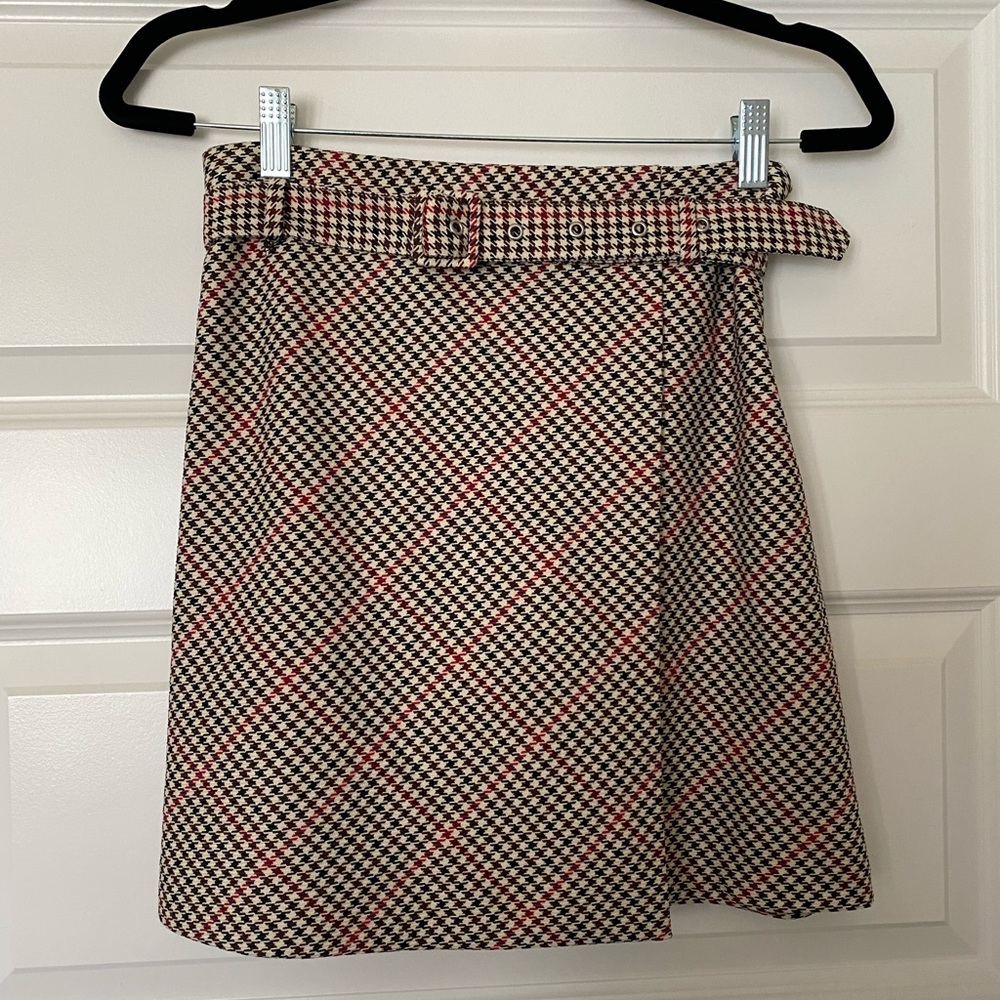 H&M Plaid Skirt